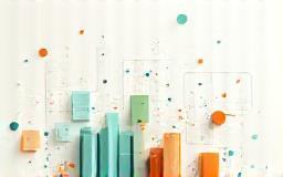 Abstract image representing data analysis and visualization